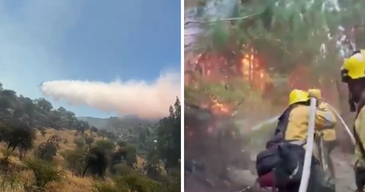 Sigue combate de incendios en Patagonia argentina por focos que continúan expandiéndose en Chubut