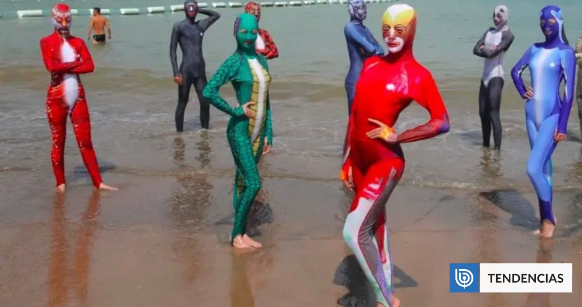 Facekini: La moda china que protege del sol a costa de la salud