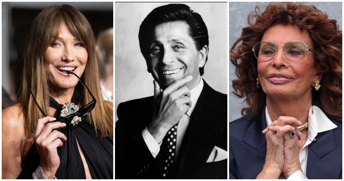 Sophia Loren y Carla Bruni despiden y descifran al célebre Valentino: “Gentil y lleno de humanidad”