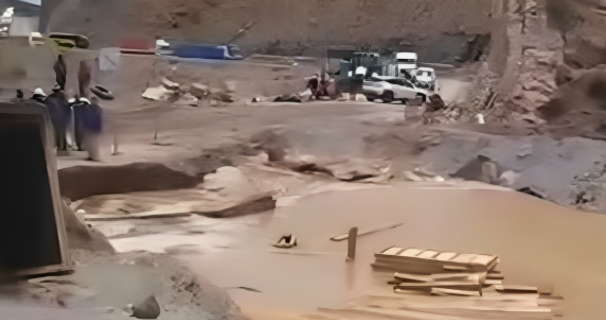 Suspenden tránsito en la Ruta 11 CH, que conecta Arica con Bolivia, por socavón tras fuertes lluvias