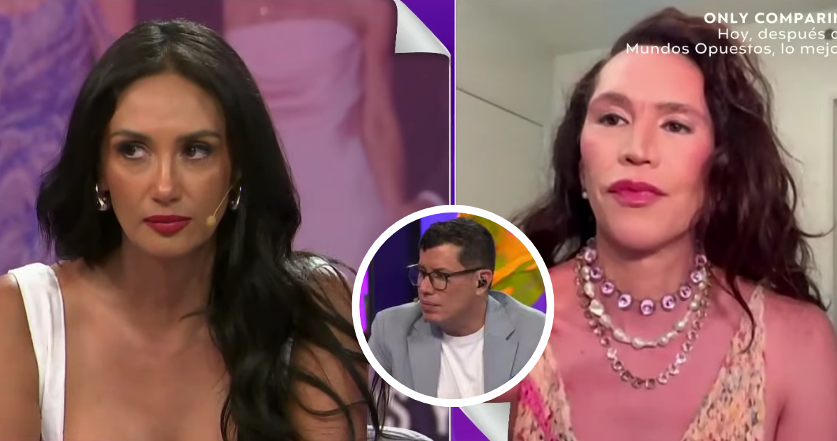 Tensa conversación entre Pamela Díaz y Di Mondo