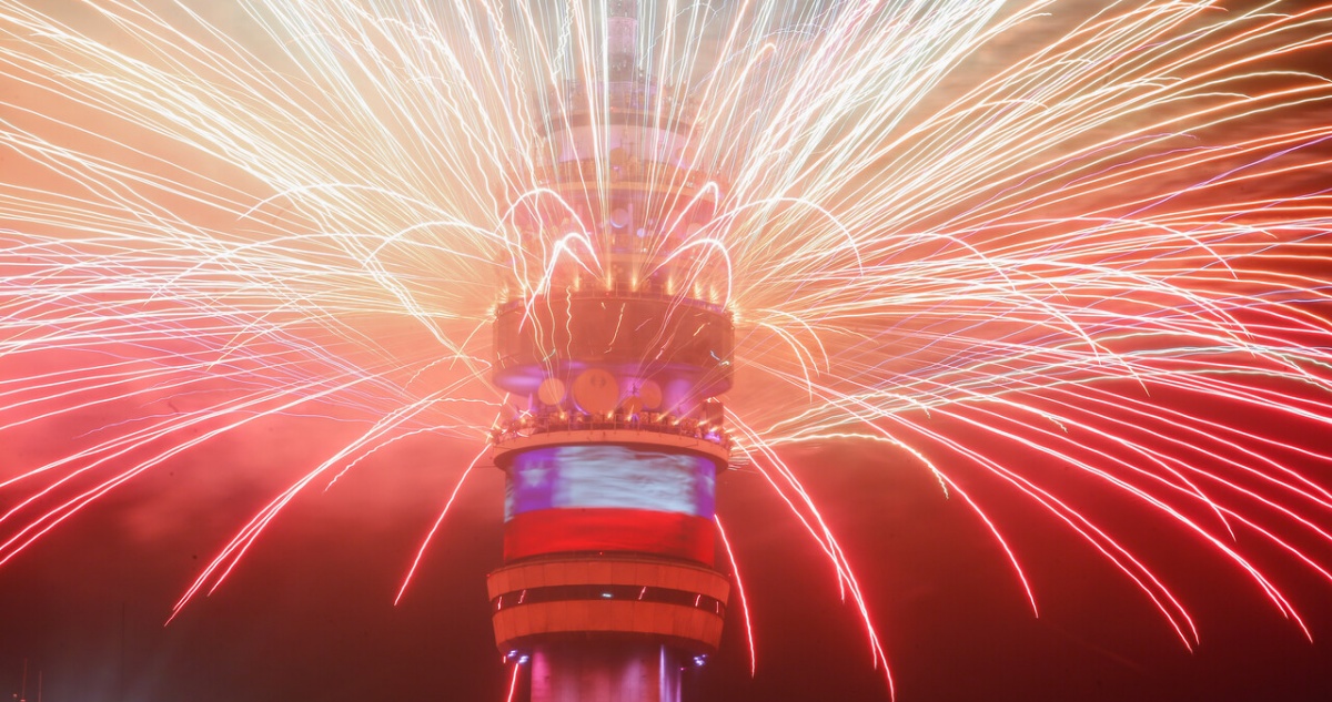 Revelan que show de Año Nuevo en la Torre Entel sufrió problema que obligó a acortar