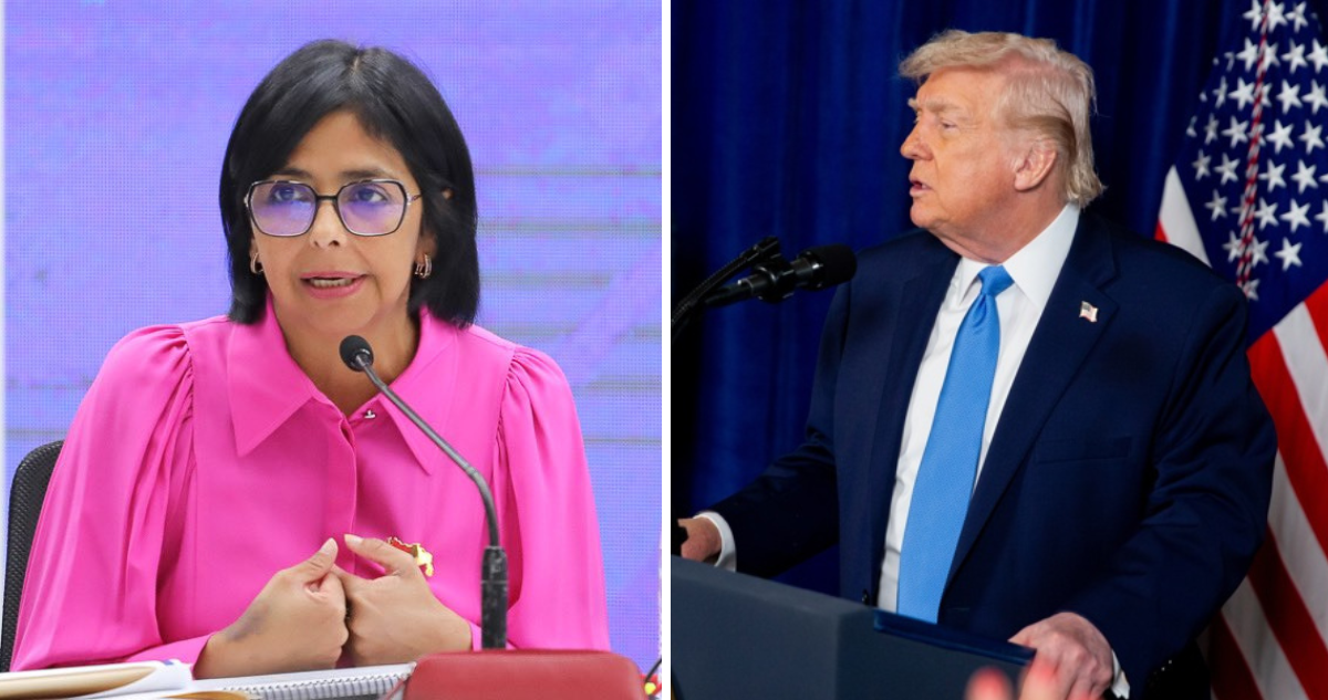 Trump buscaría trabajar con Rodríguez, pero “si no hace lo correcto va a pagar un precio muy alto”