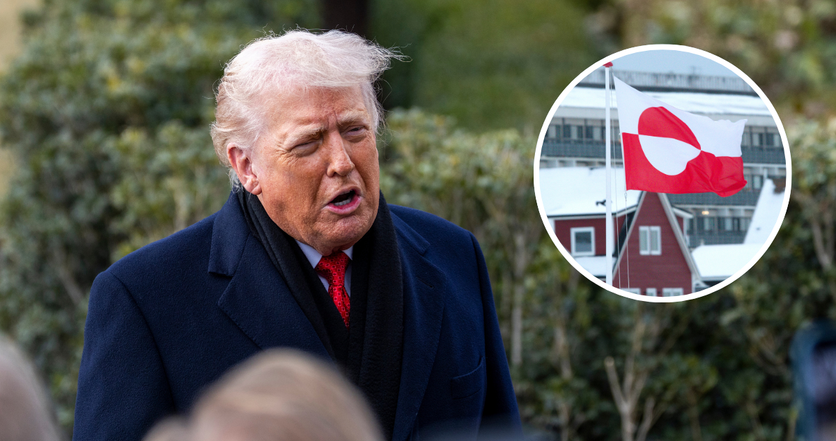 Trump dice que “puede que imponga un arancel” a países que no acepten sus planes en Groenlandia