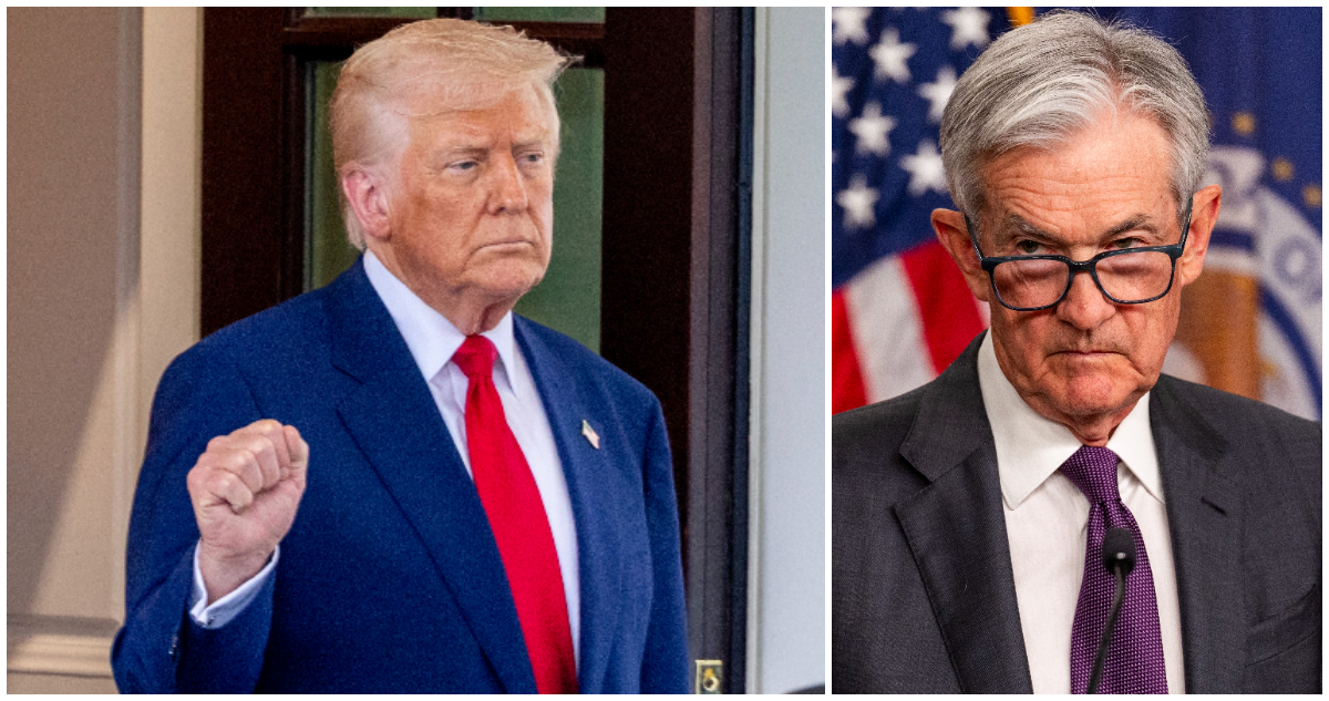 “Cretino, inepto”: Trump vuelve a pelear y en tono más elevado con presidente de banco central de EEUU