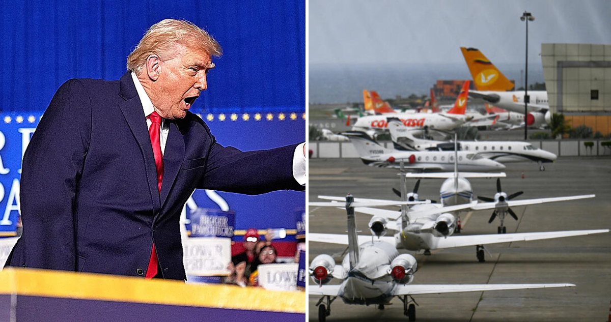 Trump ordena reapertura del espacio aéreo de Venezuela
