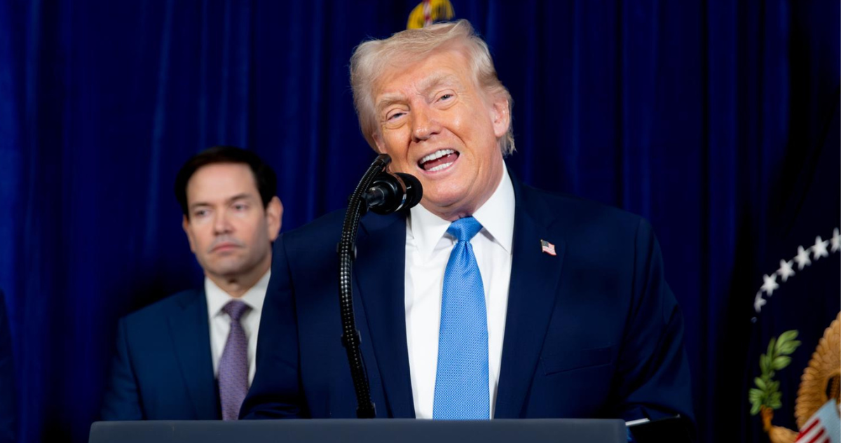 Imagen de archivo del presidente de EEUU, Donald Trump