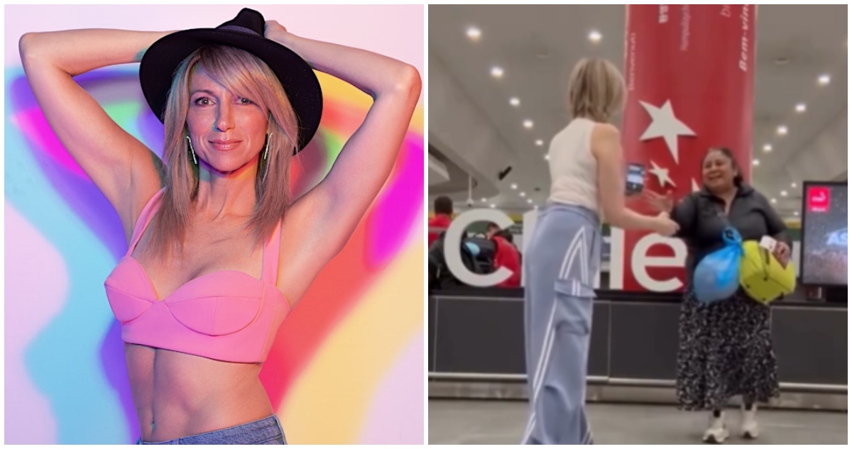 Turista no reconoció a Debbie Gibson en Chile: “Me encanta tomarle fotos a la gente”