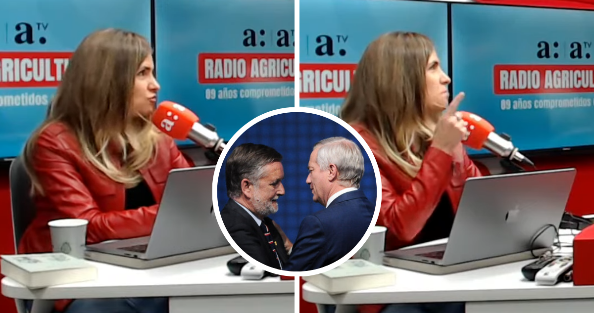 Magdalena Merbilháa y Francisco Undurraga junto a José Antonio Kast