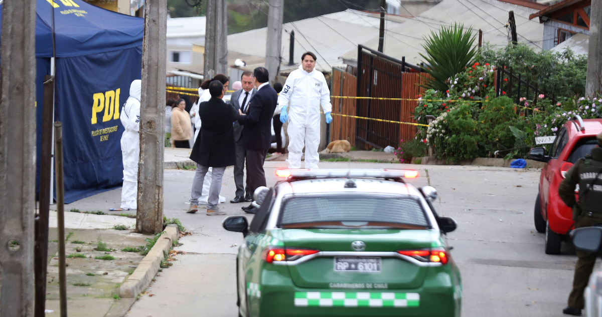 Valparaíso: investigan homicidio de joven de 19 años baleado en cerro Mariposas