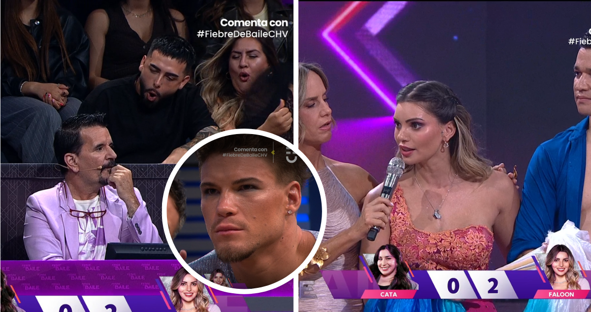 Vasco Moulian, Faloon Larraguibel y Rai Cerda en Fiebre de Baile