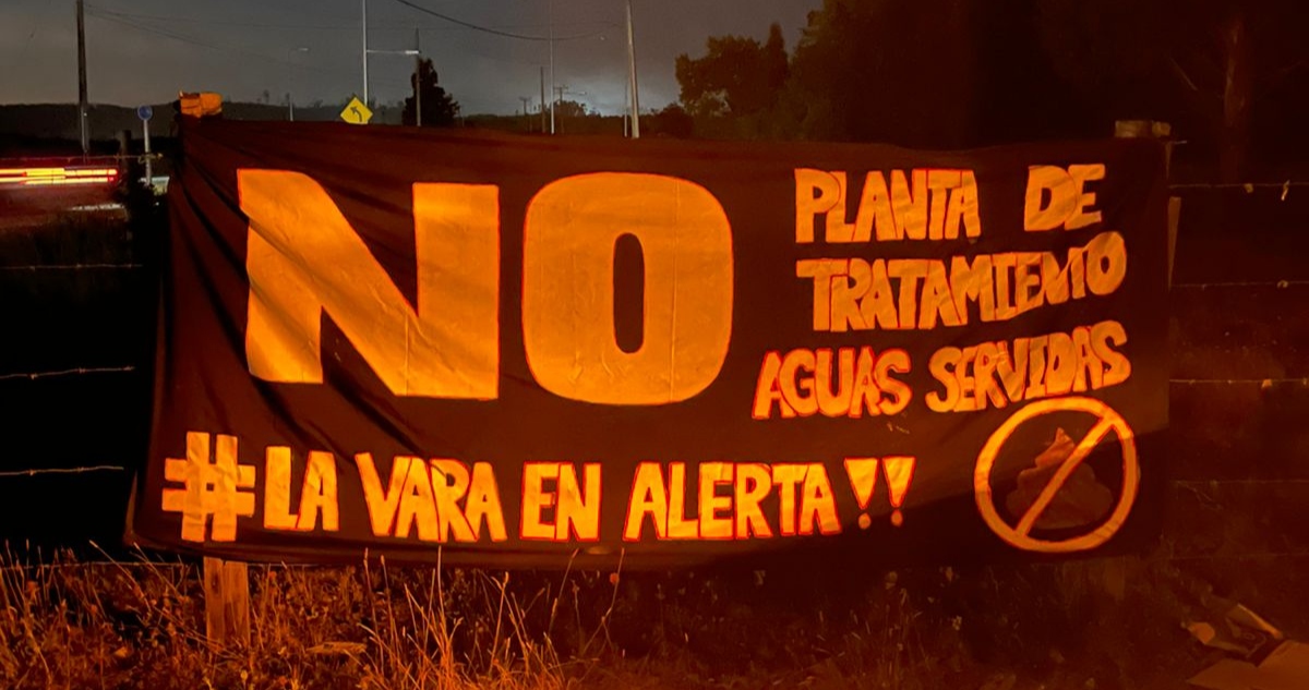 Vecinos rechazan planta de aguas servidas en Puerto Montt