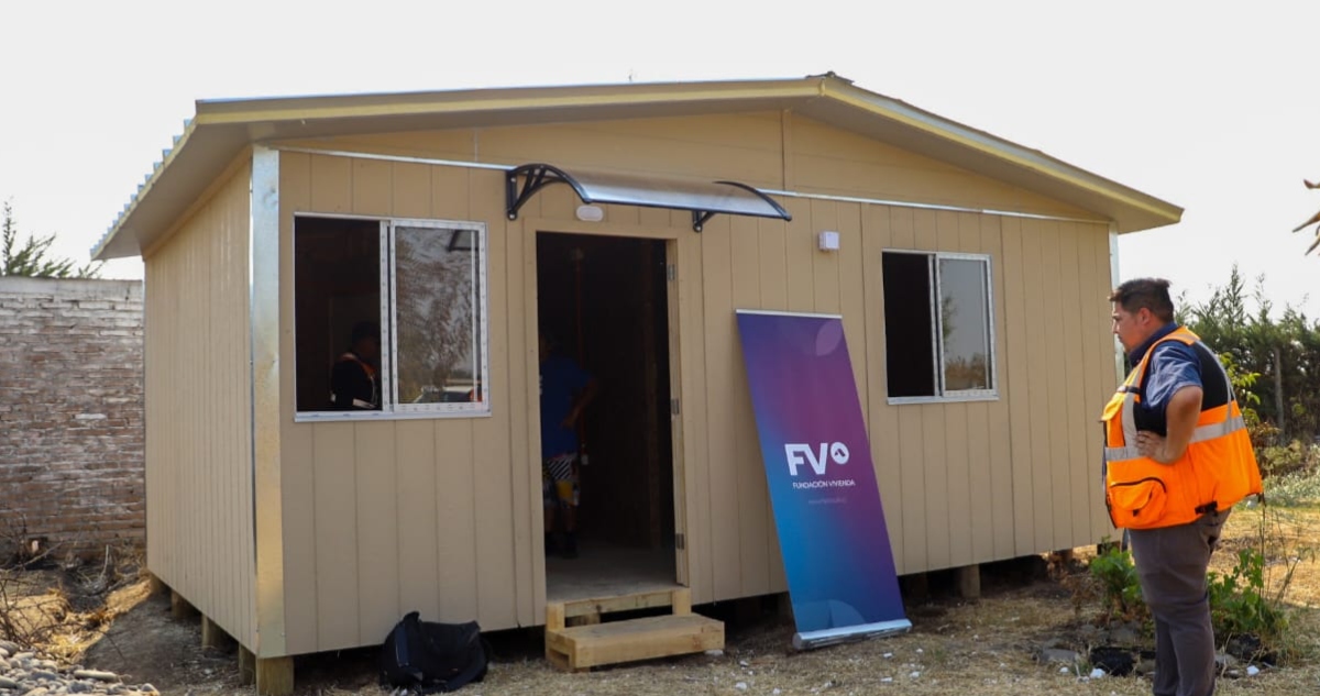 Viviendas de emergencia a damnificados de incendios en San Nicolás