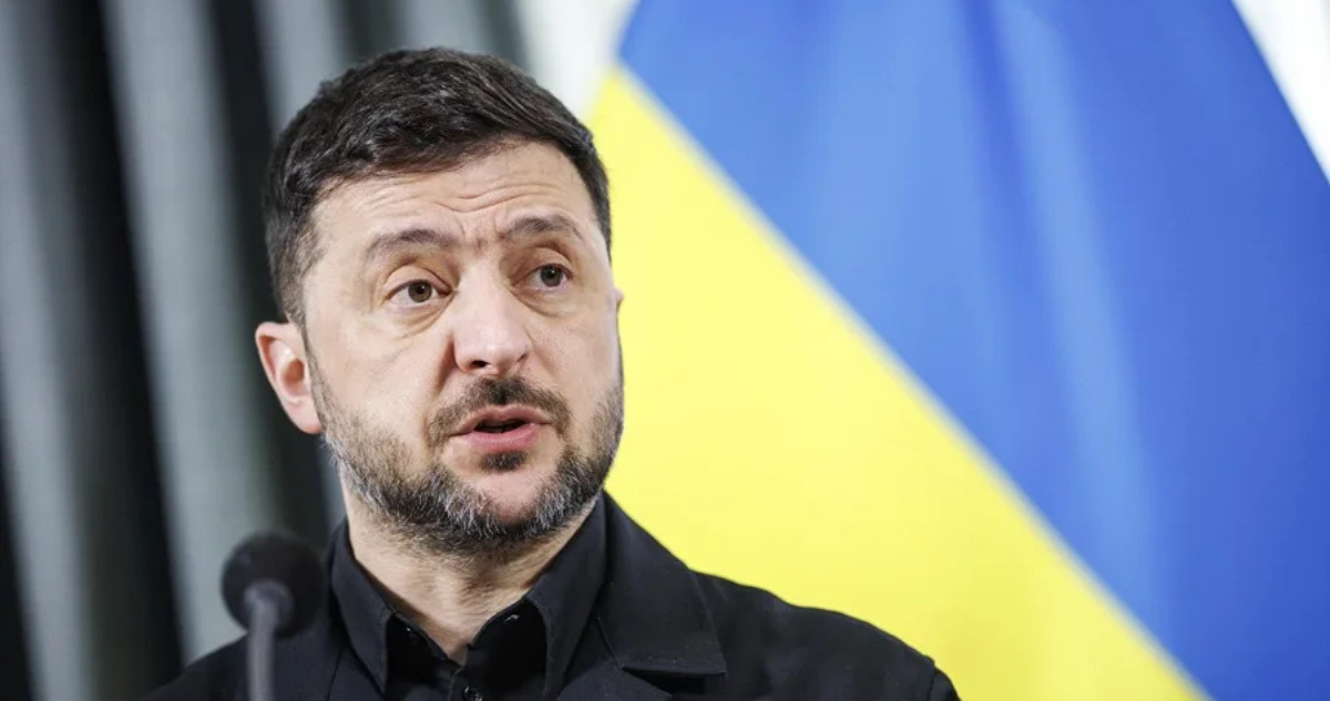 Volodimir Zelenski, presidente de Ucrania