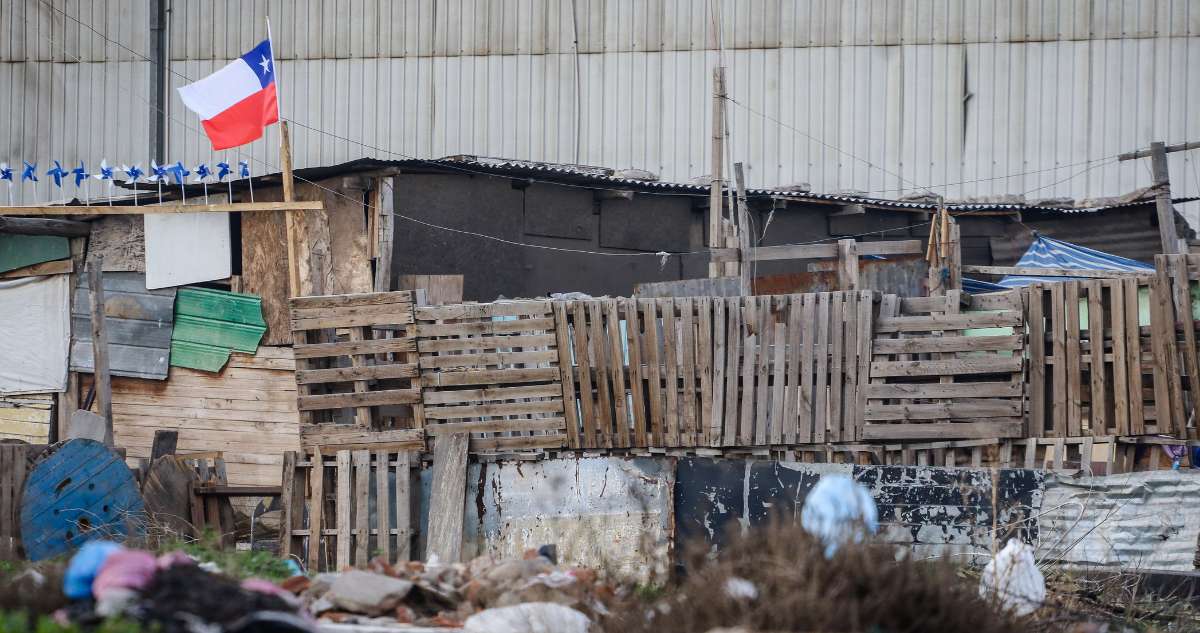 Foto de contexto de vivienda precaria