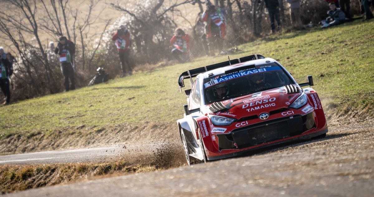 Takamoto Katsuta ganó el Shakedown en WRC de Montecarlo.