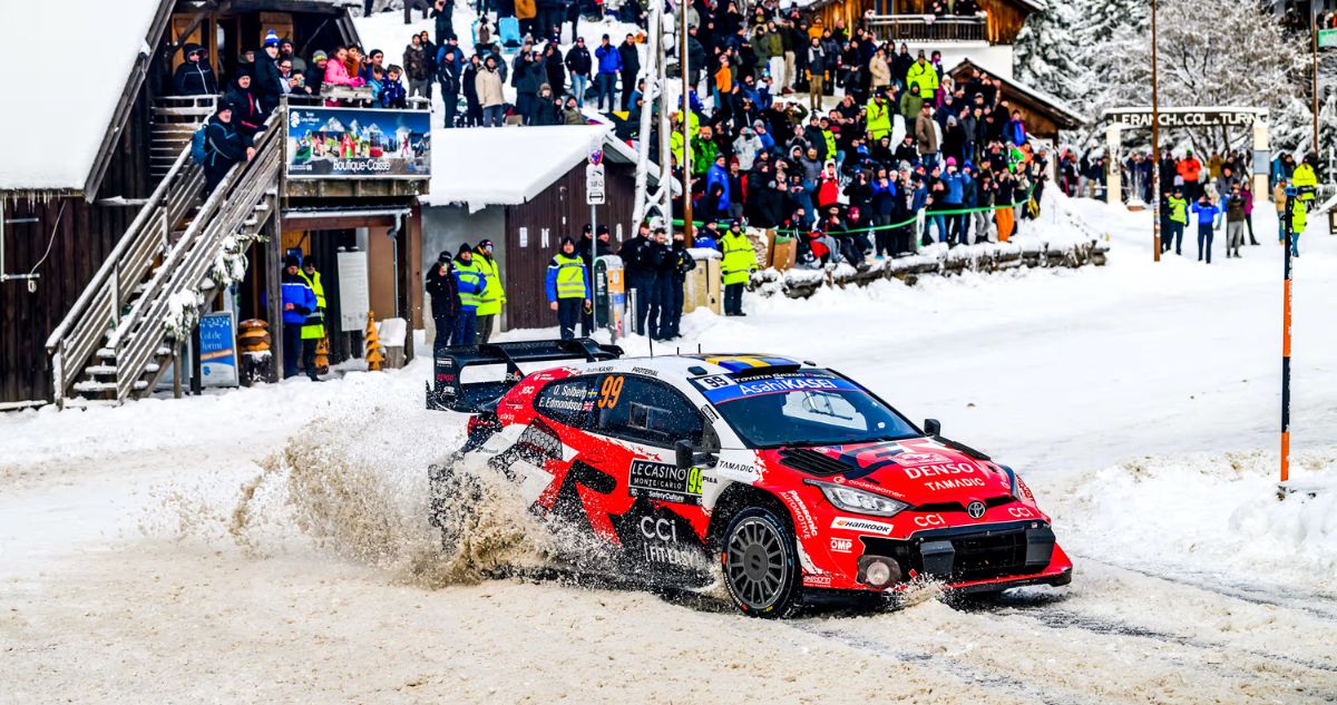 Oliver Solberg se impone en el WRC de Mantecarlo y rompe récord vigente por más de 50 años