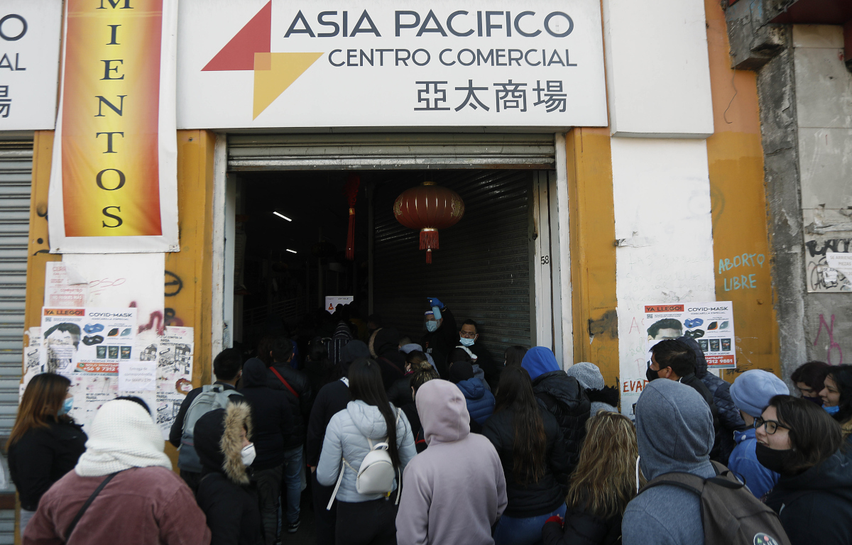 Afluencia a Malls Chinos
