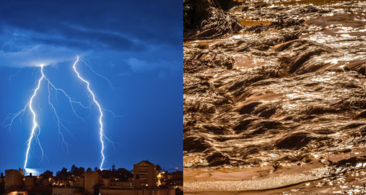 Emiten Alertas Meteorológicas por tormentas eléctricas y precipitaciones en el norte: revisa las zonas