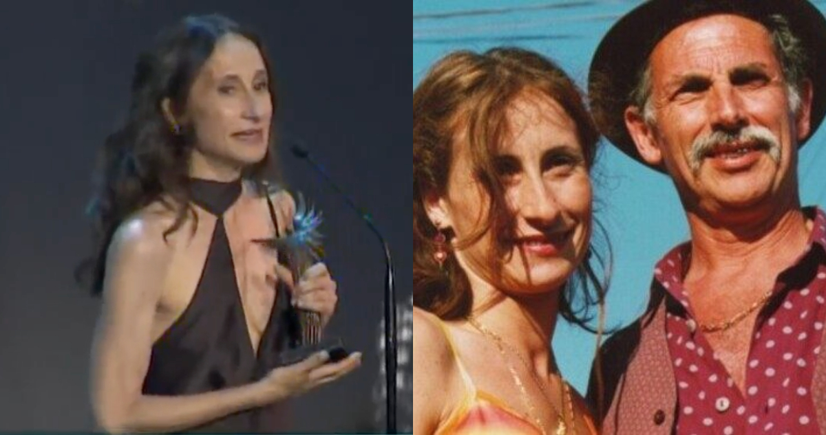 Amparo Noguera en los Premios Caleuche