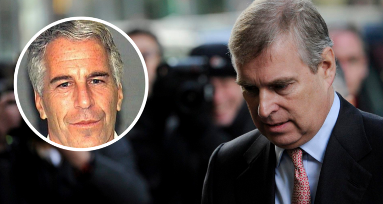 expríncipe Andrés y Jeffrey Epstein