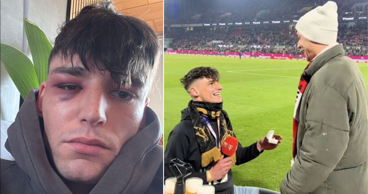 árbitro alemán novio agresión