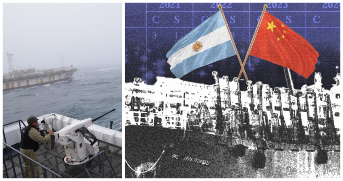 “Argenchinos”: Argentina no supervisa y da “chipe libre” para que barcos chinos pesquen en su zona