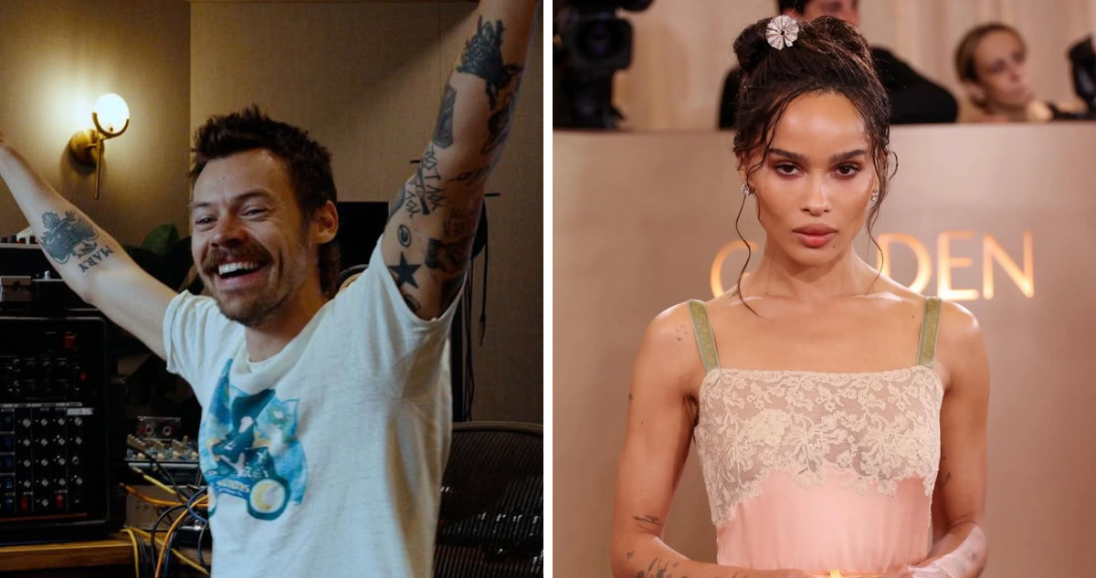 Aseguran que Harry Styles está comprometido con Zoe Kravitz