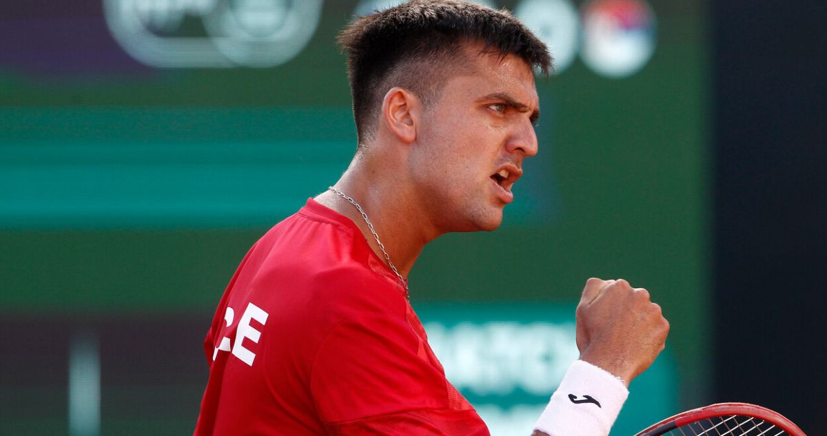 Tomás Barrios avanzó en el ATP de Buenos Aires.
