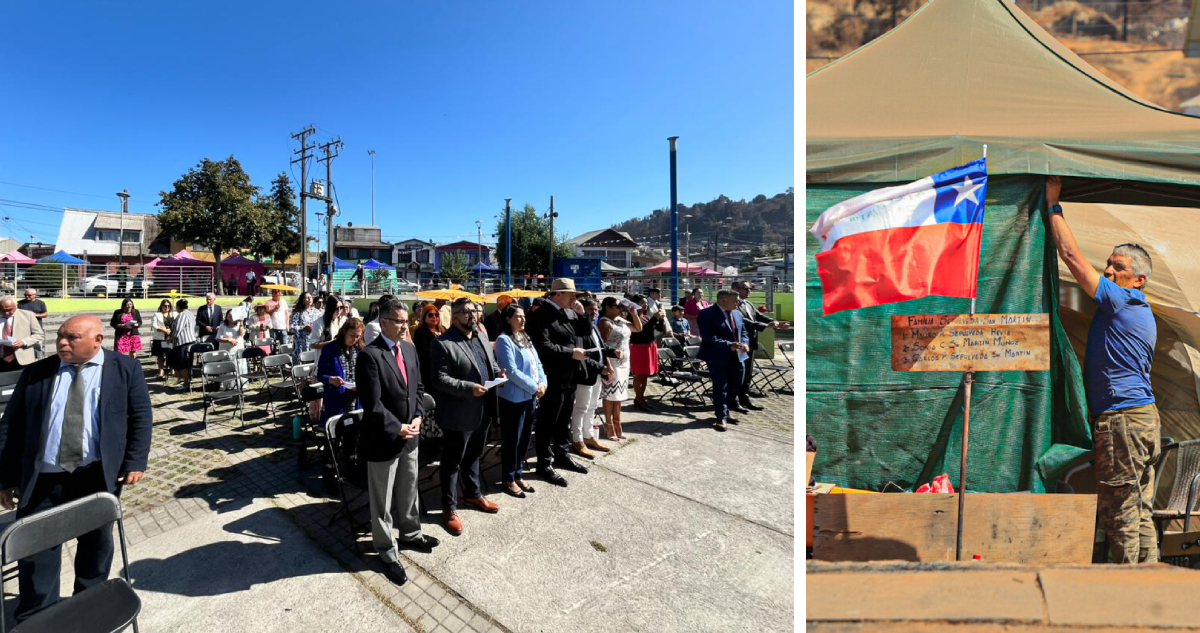 Con la herida abierta por los incendios: Penco conmemora su aniversario 476
