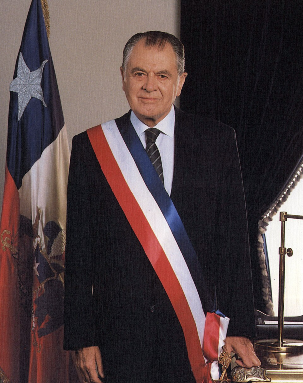 Retrato presidencial de Patricio Aylwin, 1990