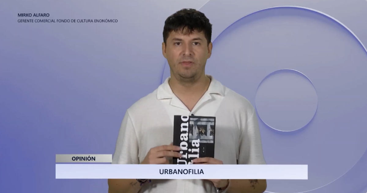 Comentario literario con Mirko Alfaro: "Urbanofilia"