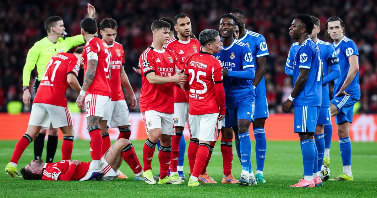 Benfica y Prestianni niegan insultos racistas a Vinícius en Champions: “Lamentablemente malinterpretó”