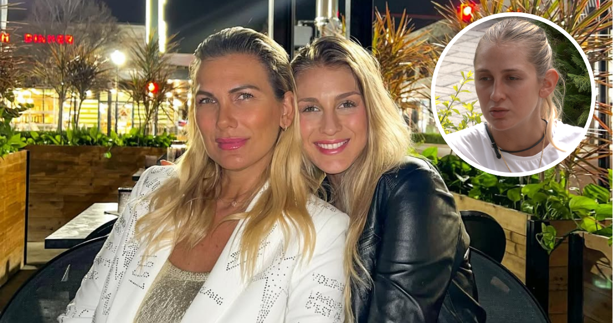Blu Dumay junto a su madre, María Alberó