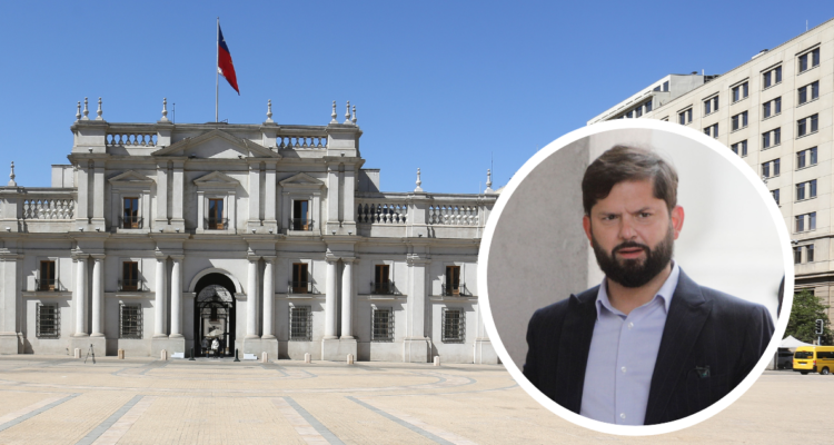 Presidente Boric y La Moneda