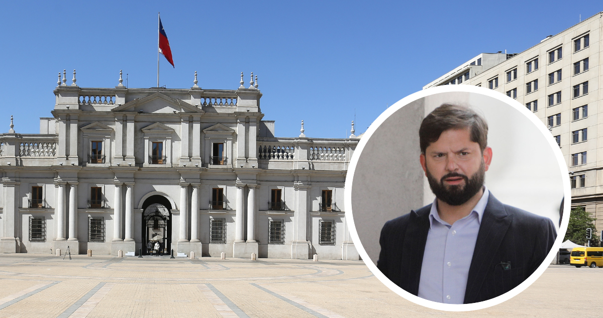 Presidente Boric y La Moneda