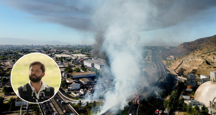 Presidente Boric confirma que subió a 4 la cifra de muertos por explosión de camión en la RM