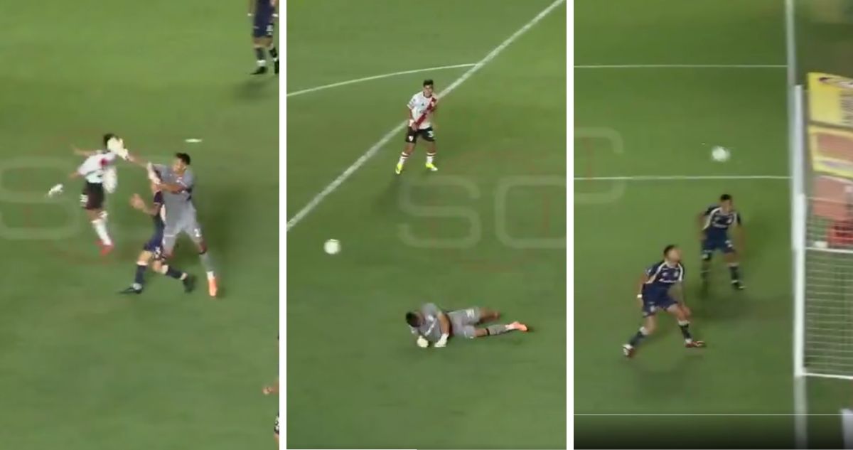 A pesar de grosero error: Brayan Cortés entre las figuras de Argentinos en triunfo ante River Plate