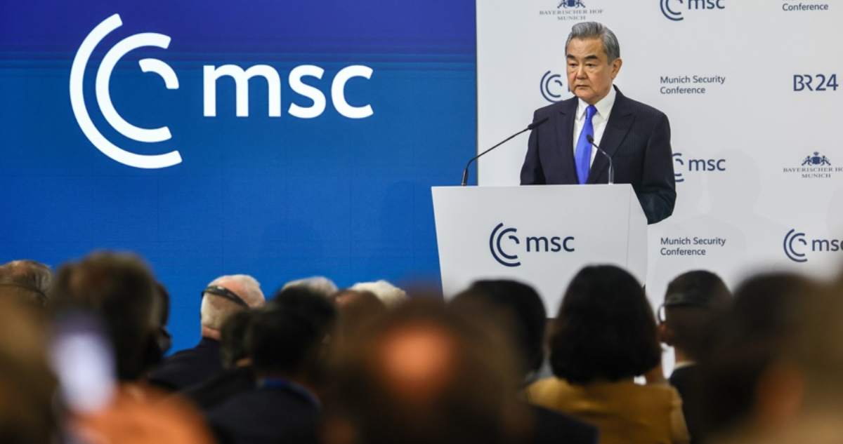 Wang Yi, Canciller chino en Munich