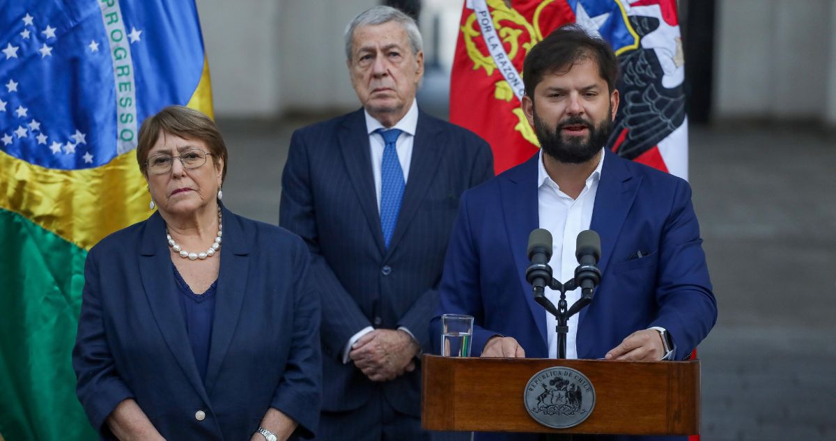Boric oficializa candidatura de Bachelet a la ONU con apoyo de Brasil y México