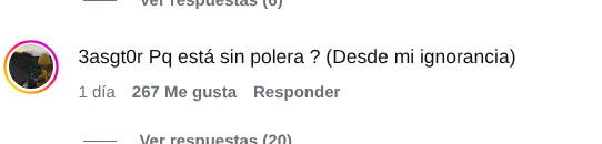 Comentario a Sammis Reyes