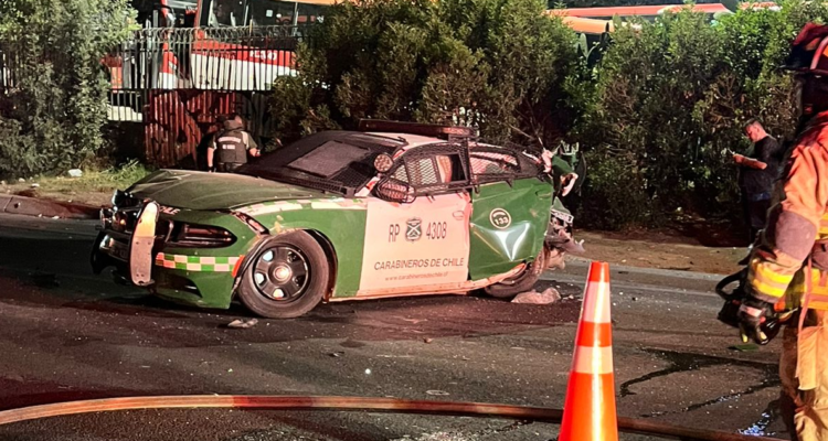 Operativo en Ruta 68 termina con choque y una carabinera herida: conductor responsable iba ebrio