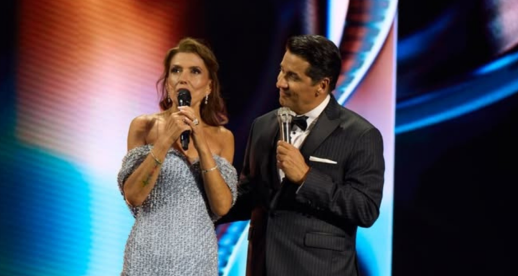 Carolina Arregui junto a Rafa Araneda en Festival de Viña 2026