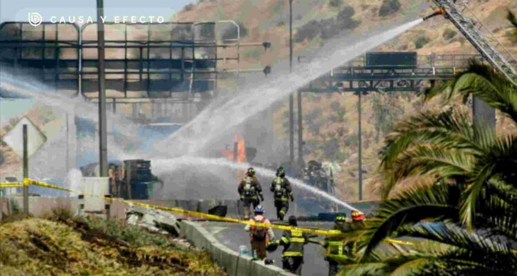 Explosión, autopistas y controles déblies: Las alertas que dejó la tragedia del camión de Gasco