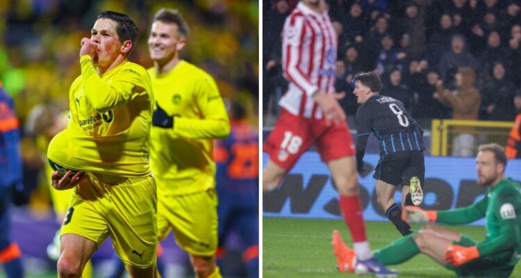 Bodo Glimt ganó a Inter de Milán y Brujas le empató a Atlético de Madrid por Champions League.