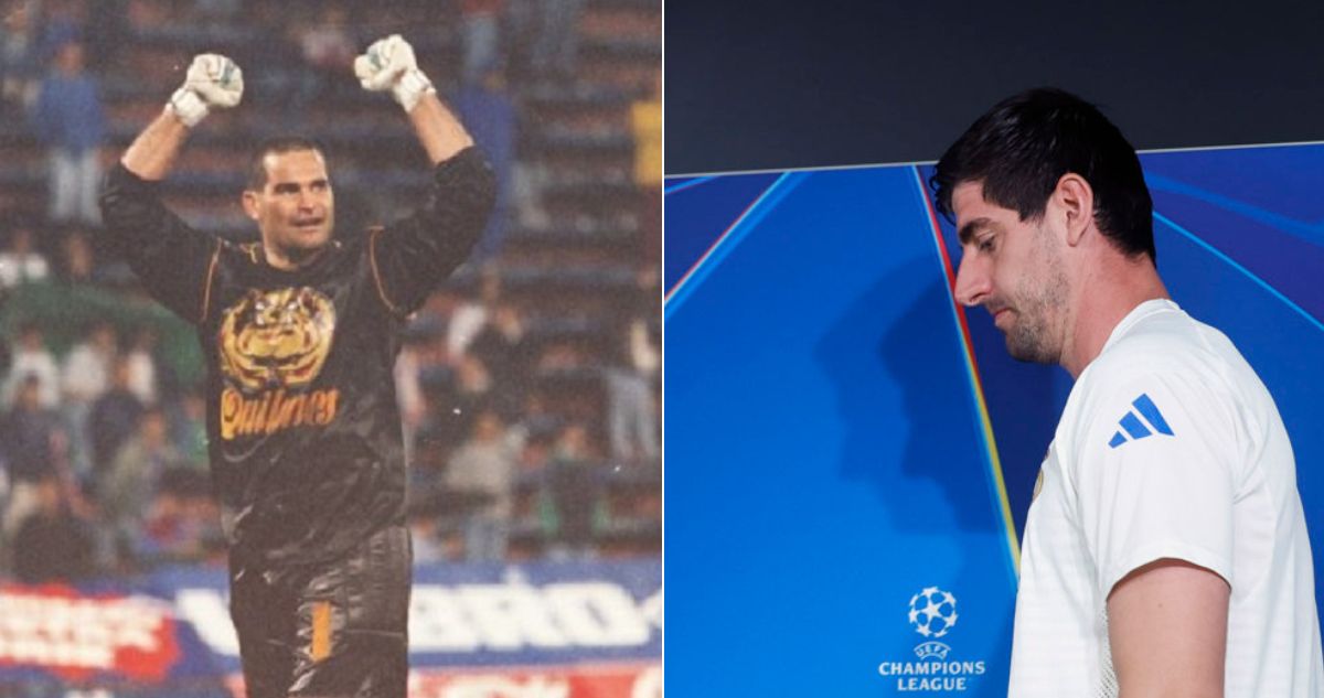 Jose Luis Chilavert arremetió contra el arquero del Real Madrid, Thibaut Courtois