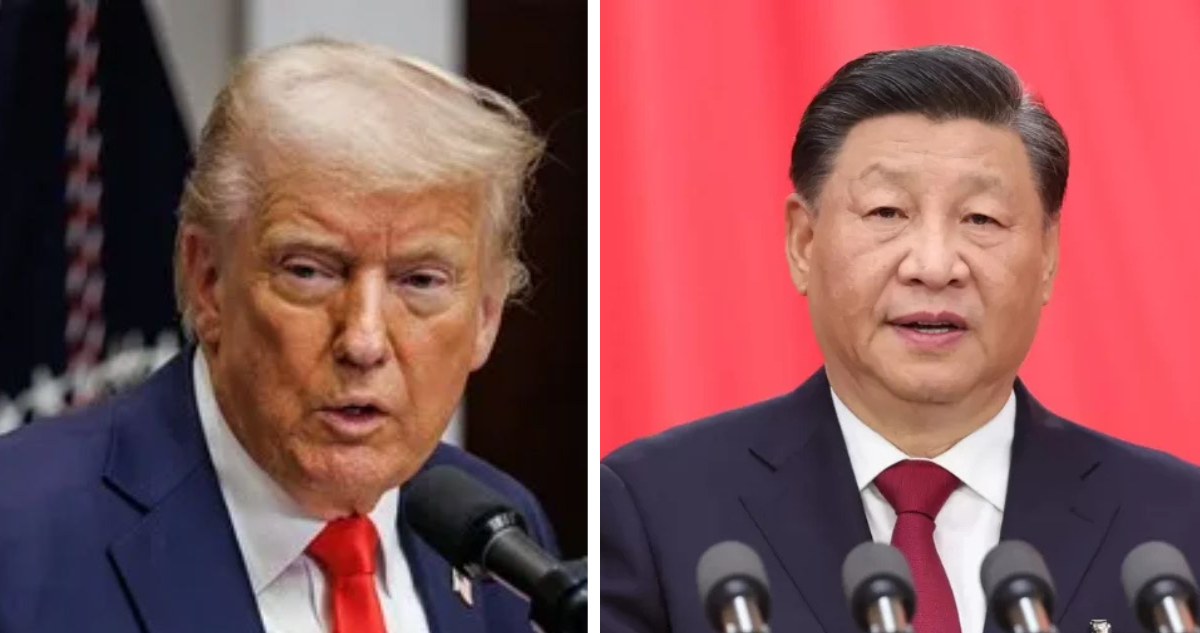 Presidente de Estados Unidos y presidente de China