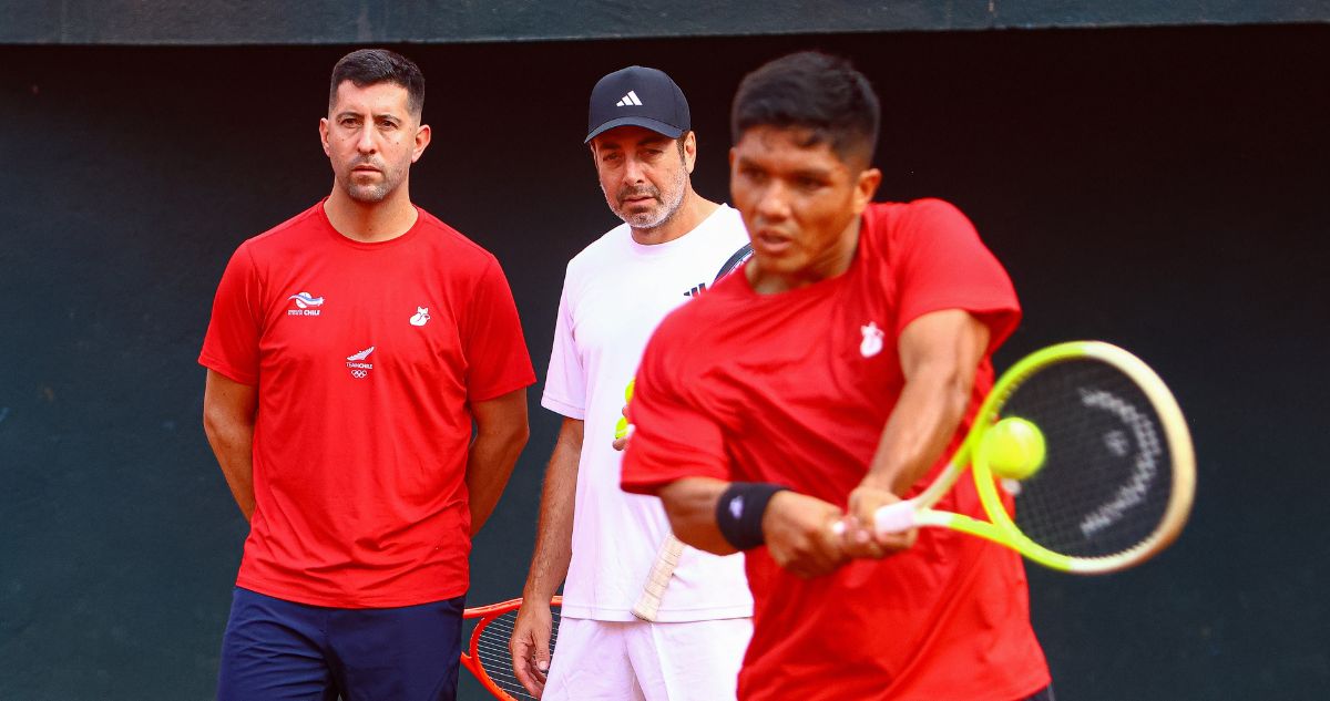 Chile y Serbia inician prácticas para Copa Davis en el Parque Estadio Nacional