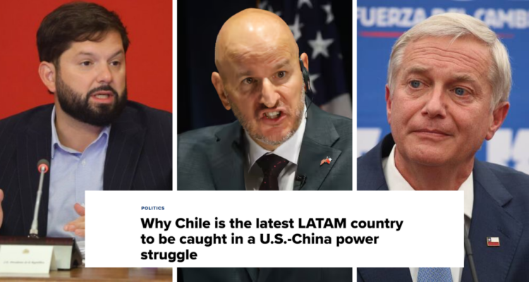 Cadena CNBC analiza tema diplomático entre Chile y EEUU por cable submarino