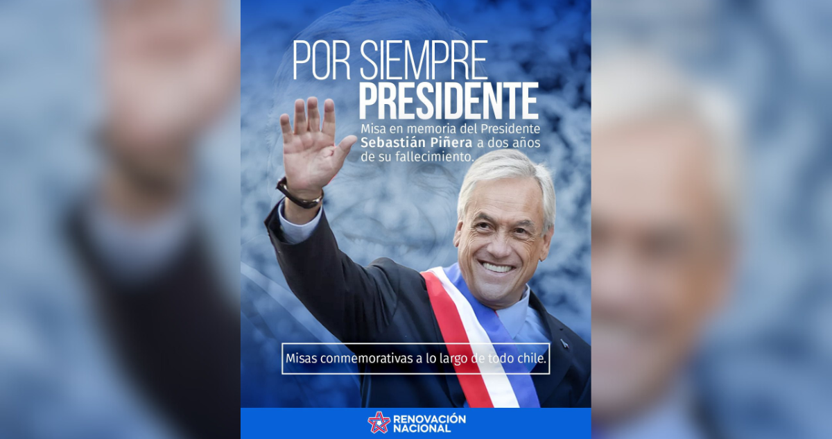 Conmemorarán segundo aniversario de la muerte de Sebastián Piñera con 27 misas: revísalas aquí